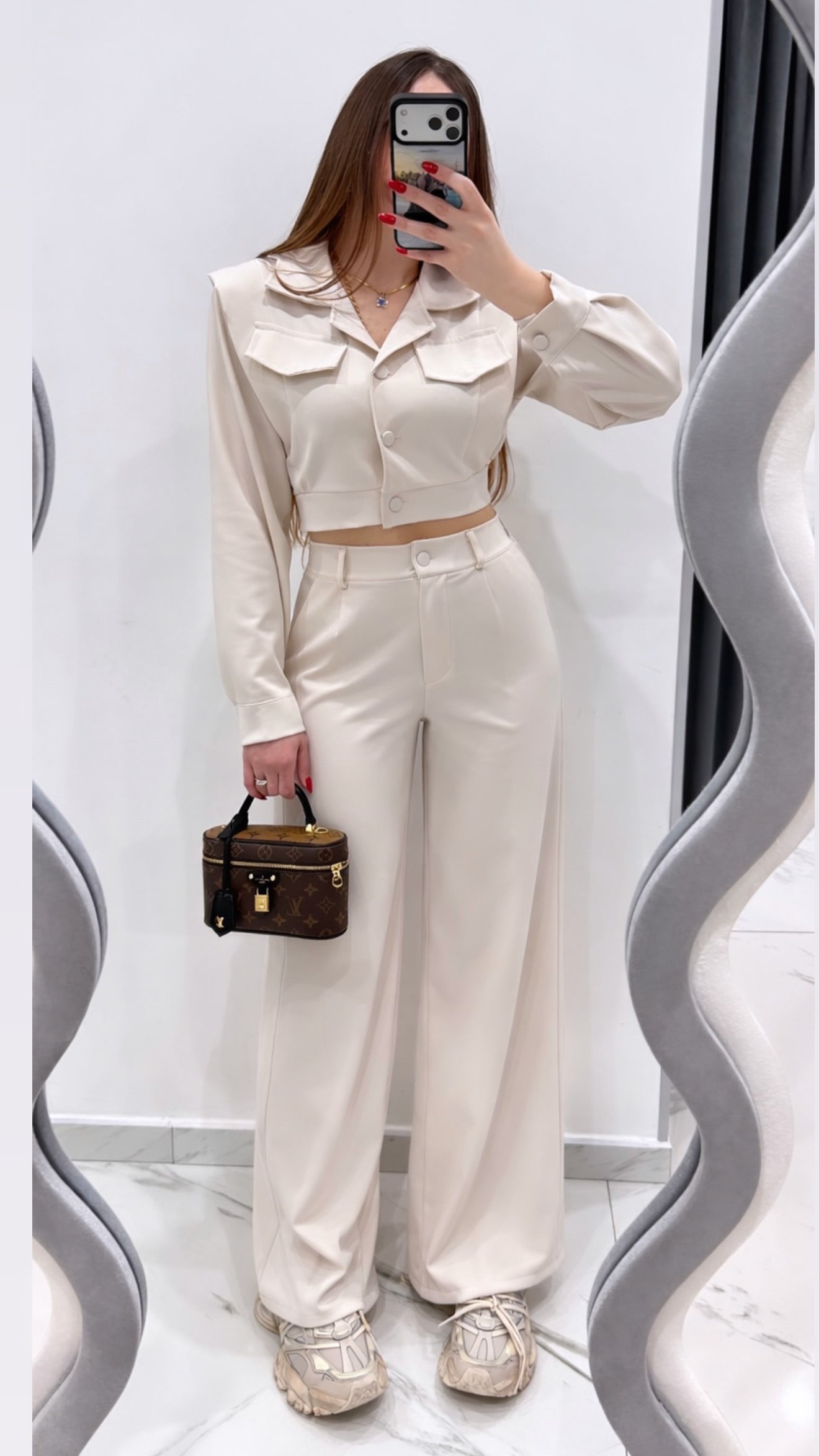 COORDINATO KARA GIALLO